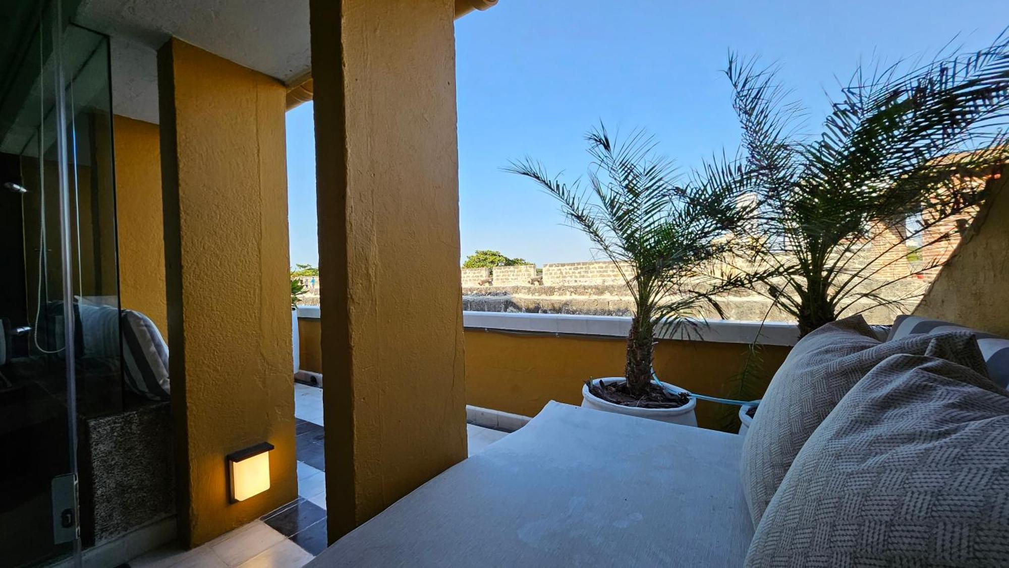Apartamento Apartamento Duplex Vista Al Mar Y Murallas Nuevo En La Ciudad Amurallada Cartagena Exterior foto