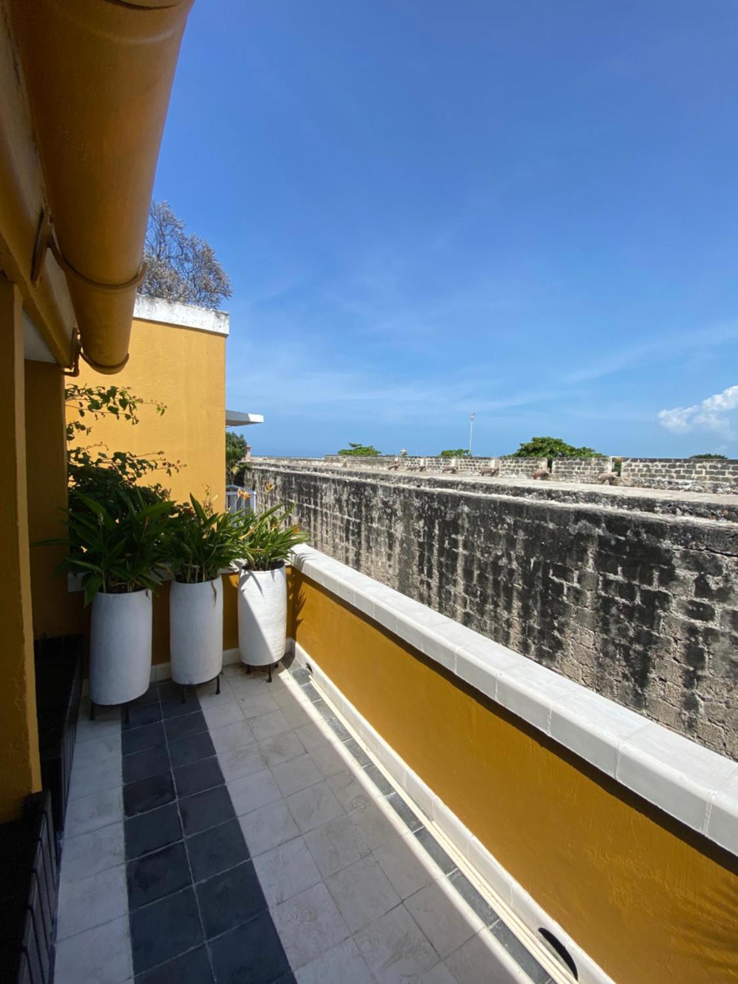 Apartamento Apartamento Duplex Vista Al Mar Y Murallas Nuevo En La Ciudad Amurallada Cartagena Exterior foto